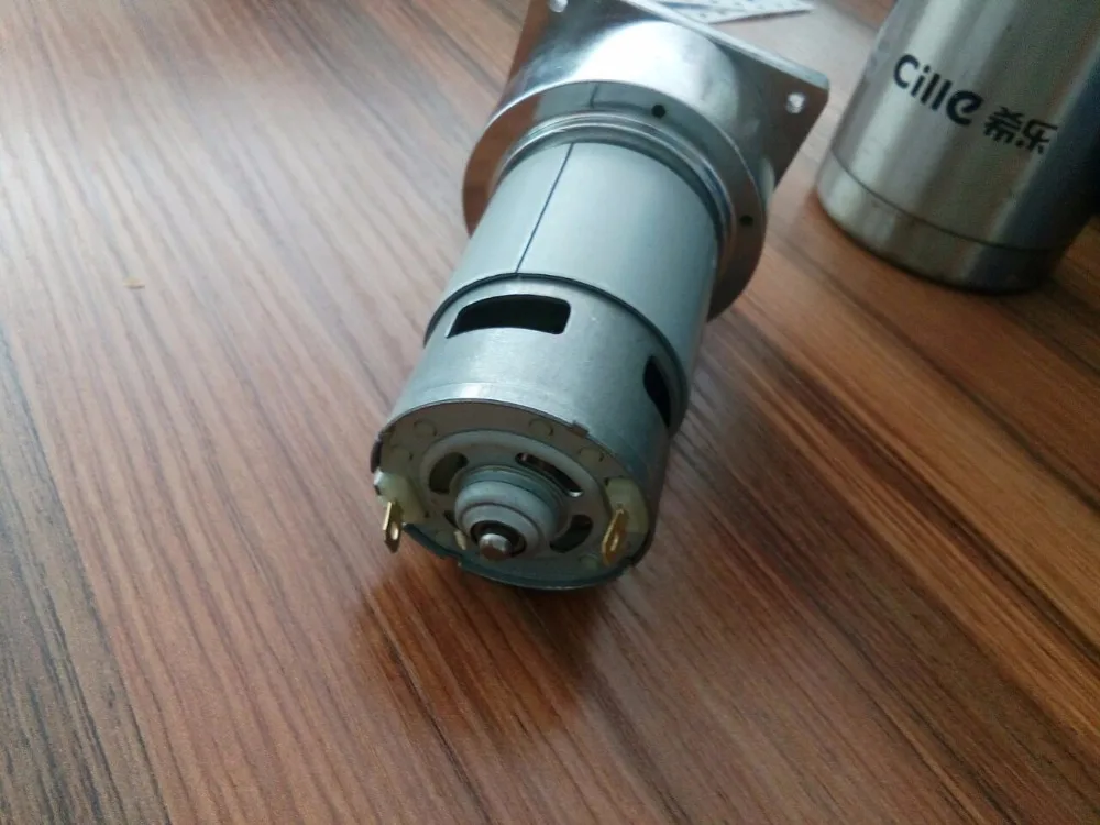 60GA775F двигатель с редуктором постоянного тока 12 в 24 25 вт миниатюрный высоким
