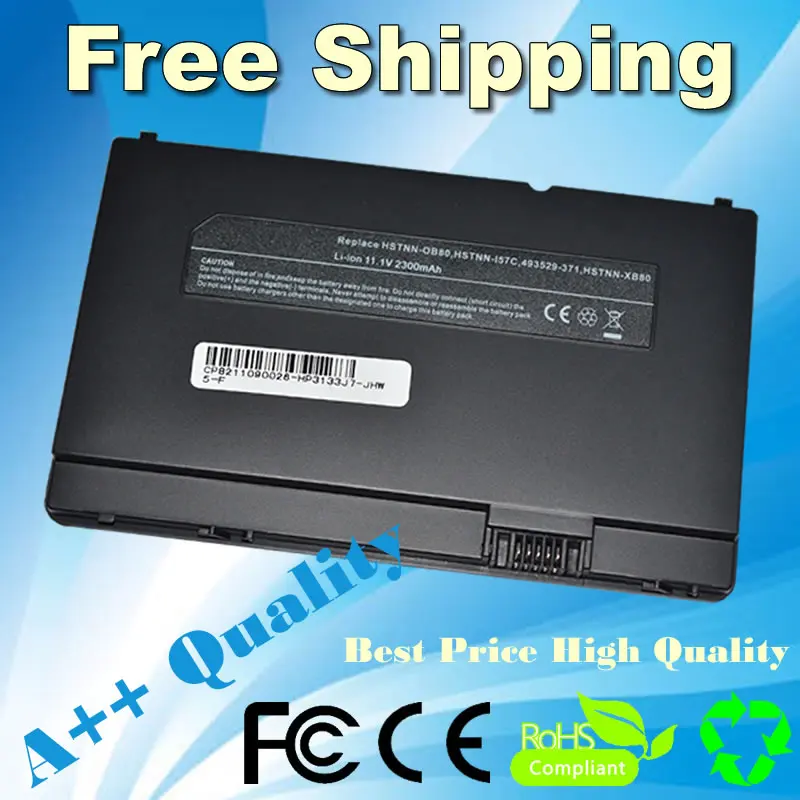 JIGU 2300 мАч Батареи Ноутбука Для hp/compaq mini 700 730 1000 1100 Серии 504610-001 506916-371 HSTNN-OB80 HSTNN-OB81