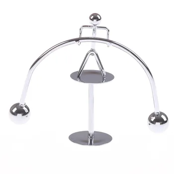 

Craft Weightlifter Mold Desk Decor Metal Perpetual Balance Figurines Stainless Steel Home Decor ArtEducation Kinetic Motion Toy