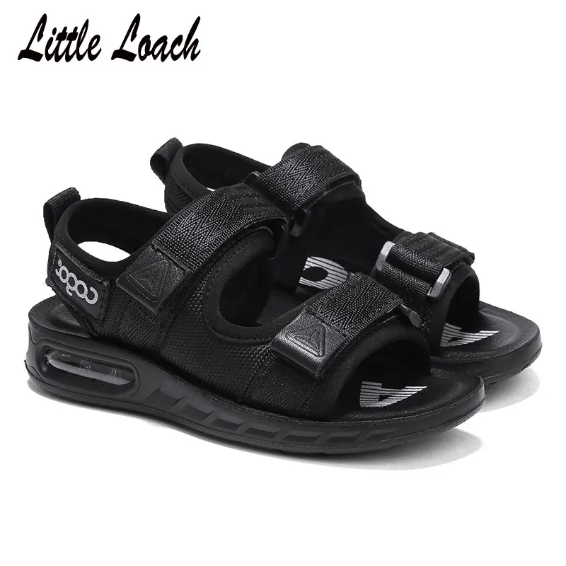 

Boys Open Toe Beach Sandals New Arrival Size 26-37 Toddler or Big Kids Fabric Breathable Mesh Shoes Soft Footwear Kids Sandals