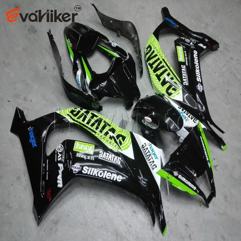 Обтекатель из АБС-пластика для ZX10R 2011 2012 2013 2014 2015 зеленый черный ZX 10R 11 12 13 14 15 Форма