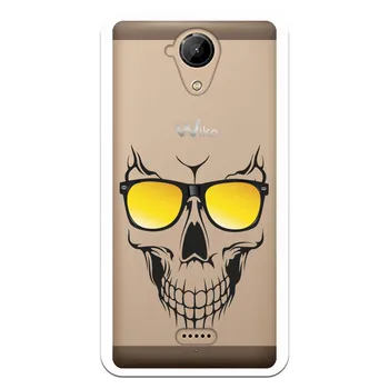 

WP014 skull costume drawing stand case for Wiko U Feel Lite