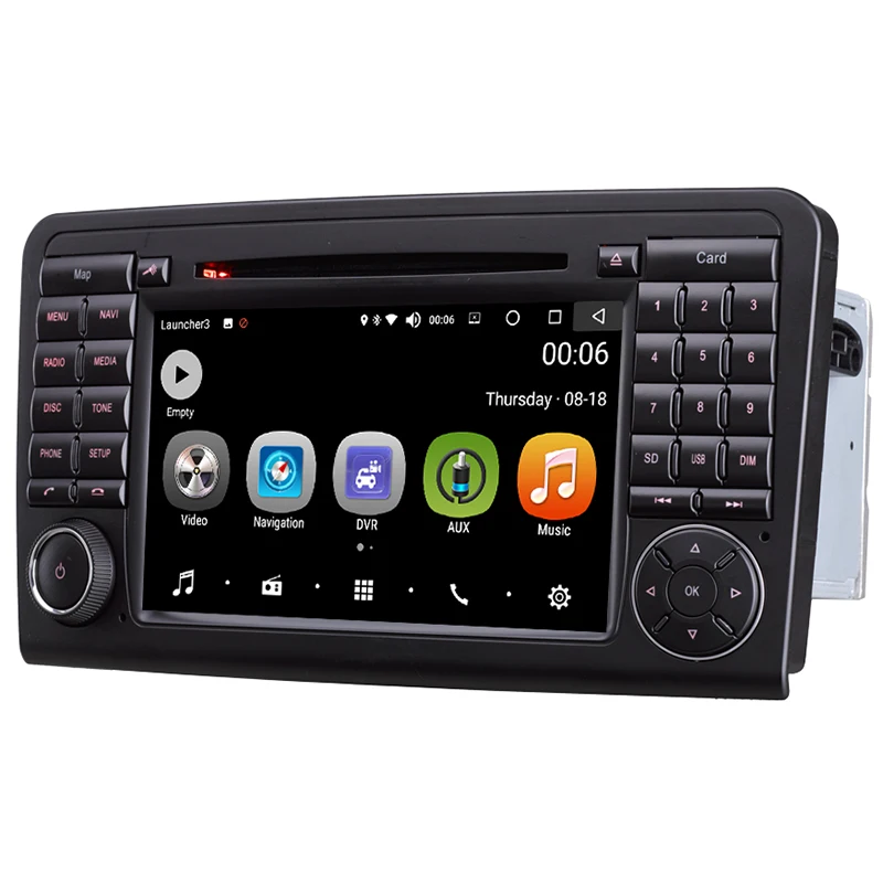 Flash Deal Car multimedia gps 2 din car dvd 4G/32G for Mercede s Ben z ML300,ML350,ML450,ML500 car radio with carPlay 3