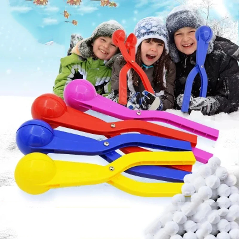 Winter Toys for Children Boys Girls Snow Ball Maker Sand Mold Tool
