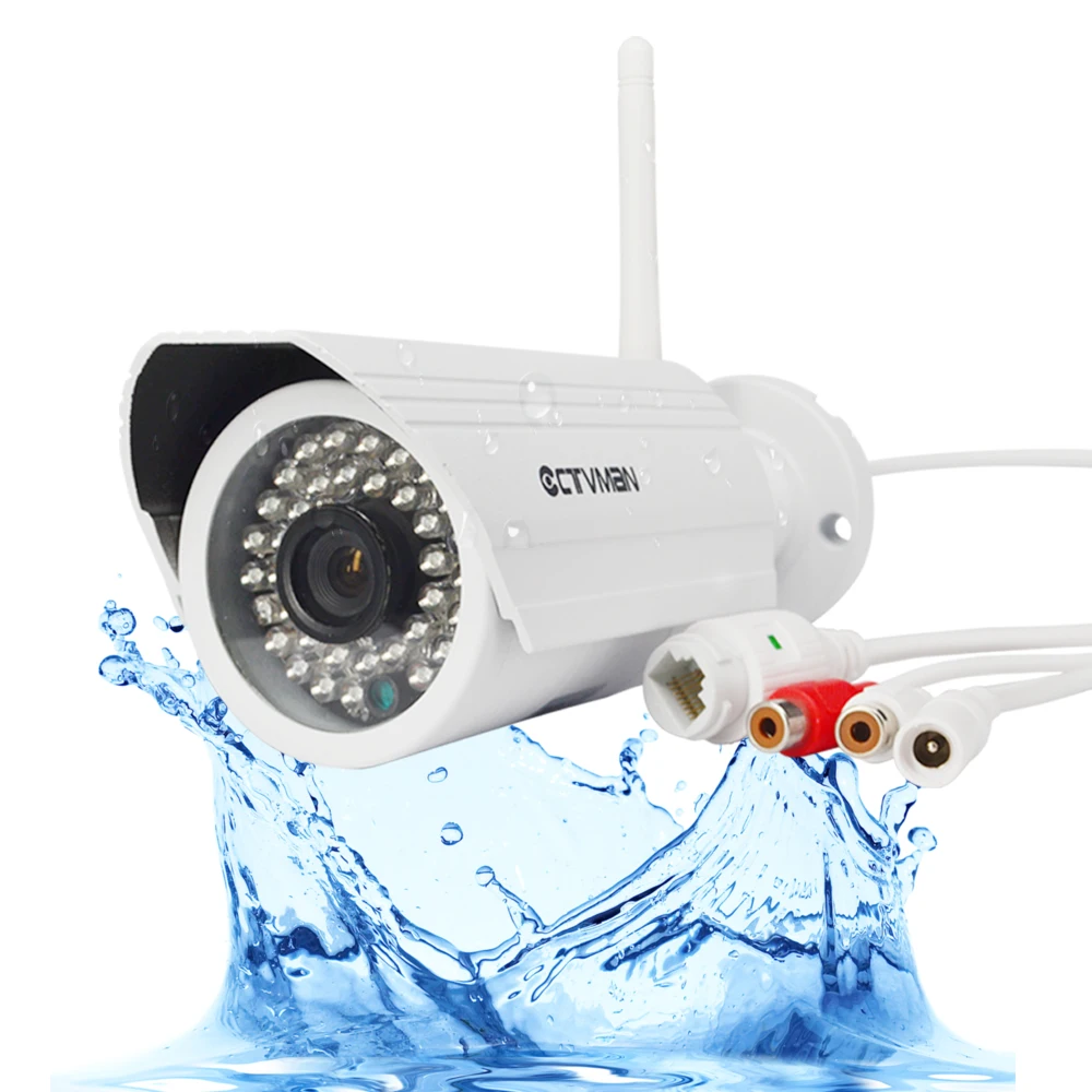 CTVMAN Security IP Cameras 720P 1080P Network Wireless Waterproof IP