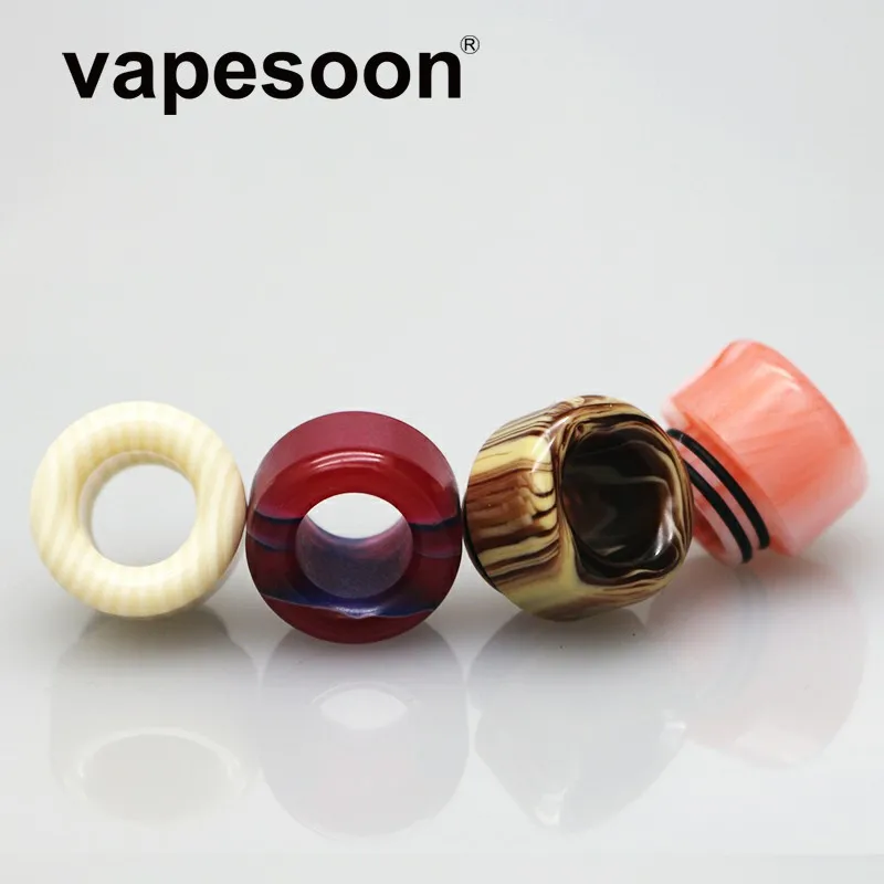 200 шт./лот VapeSoon Смола 810 потека для RDA распылитель мундштук Vape ручка Капельное Советы 810 для курения TFV8 TFV12 кеннеди Goon RDA