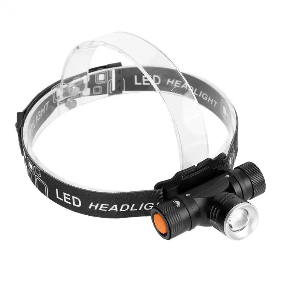 Светодио дный USB Headlight фар Масштабируемые фара фонарик головной свет для кемпинга Рыбалка Пеший Туризм linterna светодио дный Кабеза