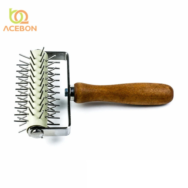 ACEBON 1 шт. колесная пицца из нержавеющей стали хлебные иглы перфораторы роликовый