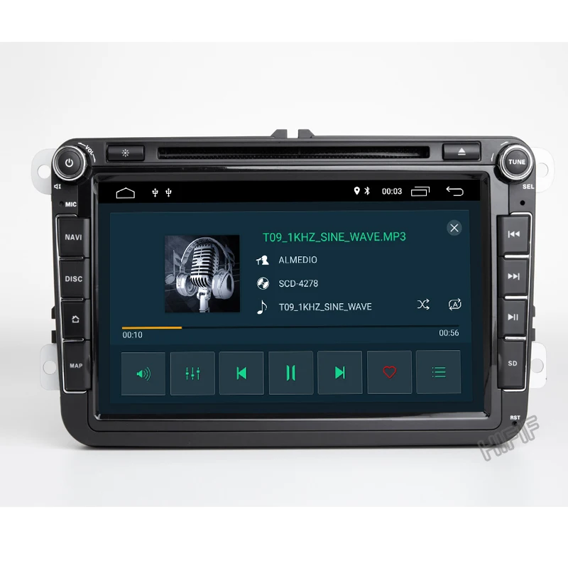Автомобильный DVD плеер IPS Android 10 для VW/Volkswagen SKODA GOLF 5 Golf 6 POLO PASSAT B7 T5 CC JETTA TIGUAN