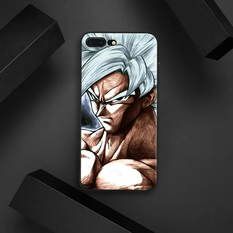 

Dragon Ball Super Goku DBS anime Tpu Soft Silicone Phone Case Cover Shell For Apple iPhone 5 5s Se 6 6s 7 8 Plus X XR XS MAX