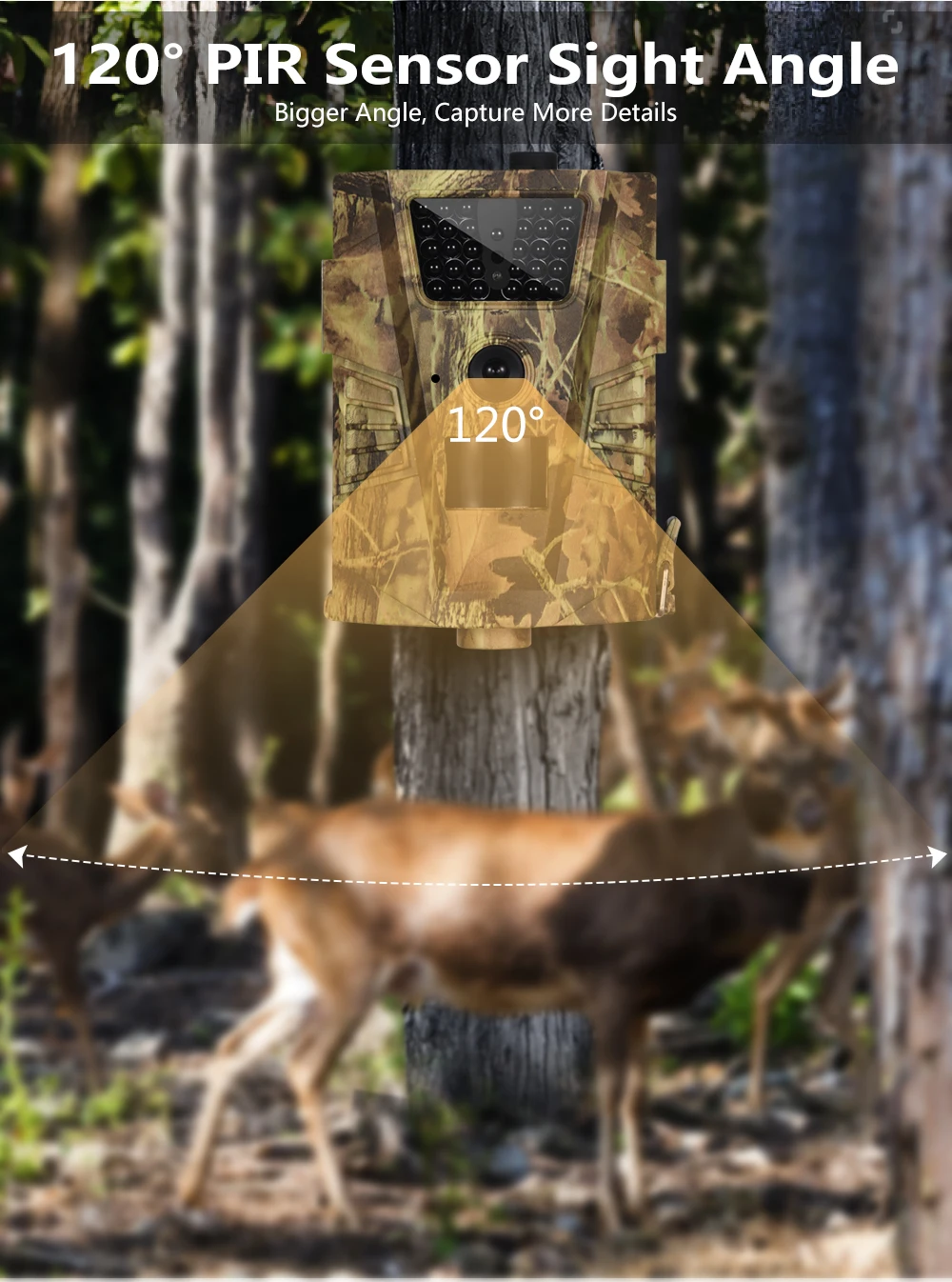 HT 001B Trail camera 850nm Infared светодиоды ночного видения охотничья камера наблюдения