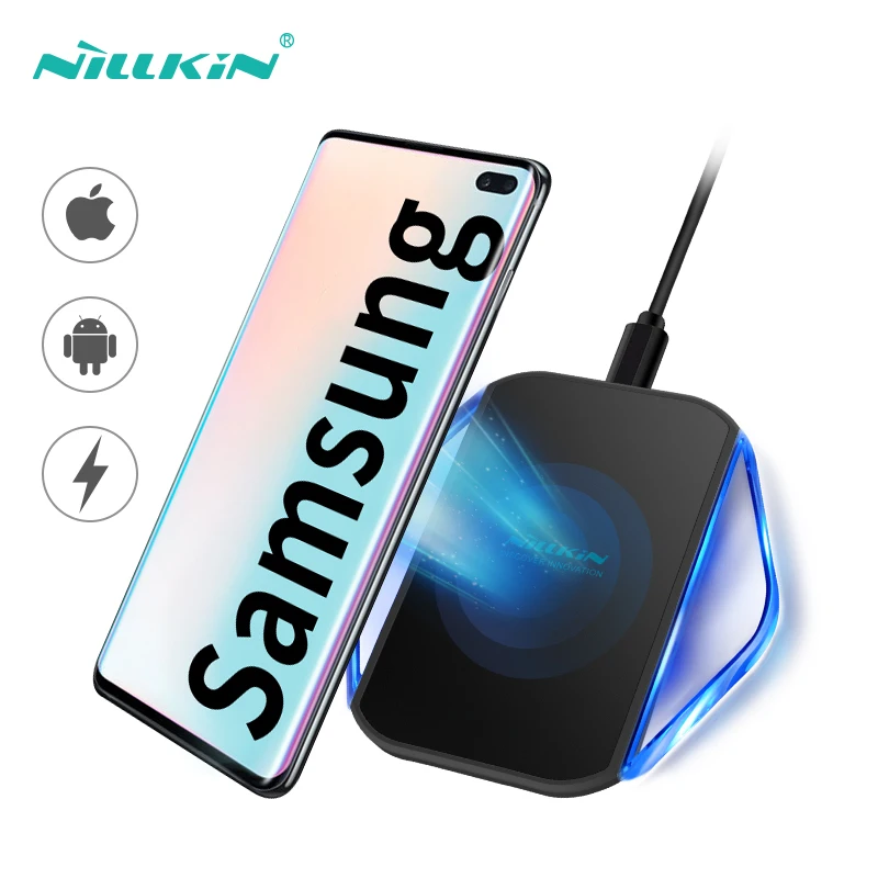 Nillkin Быстрое беспроводное зарядное устройство для Samsung Galaxy S7 S6 Edge USB зарядные