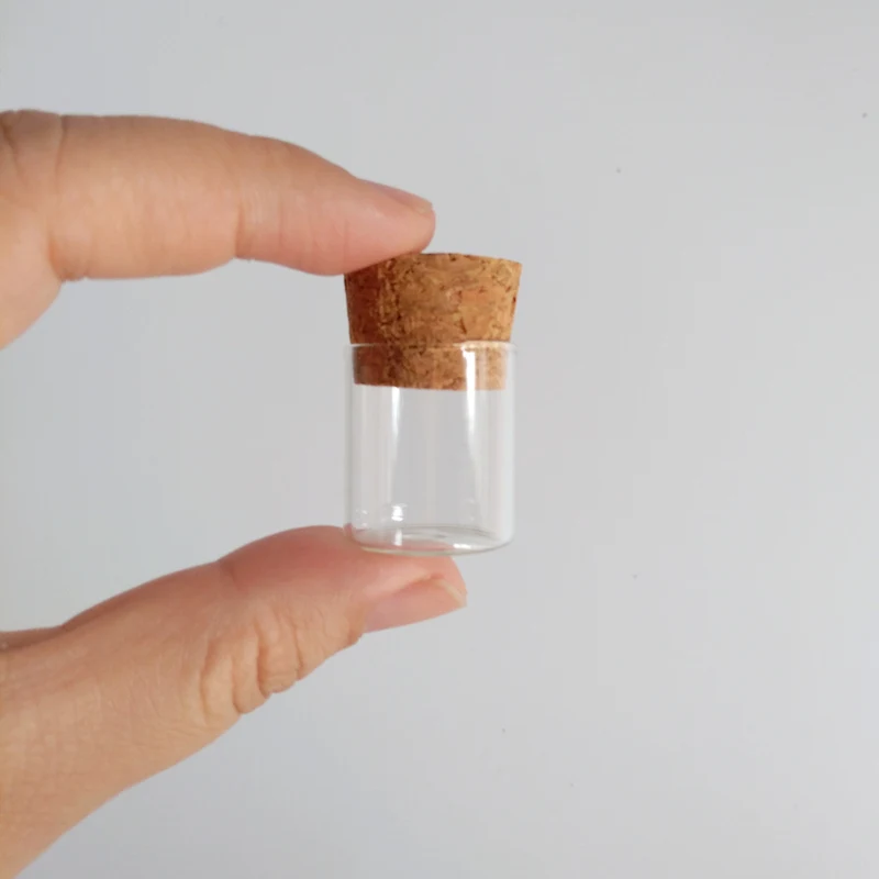 

20pcs/lot 4ml glass test tube 22*25mm clear glass vials for School laboratory