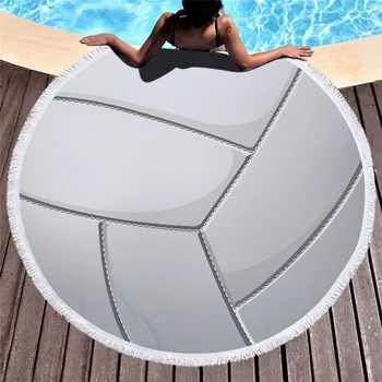 

2019 New Pattern Beach Towel Balls Series Round Swimming Bath Towel Home Living Room Yoga Blanket Wall Tapestry