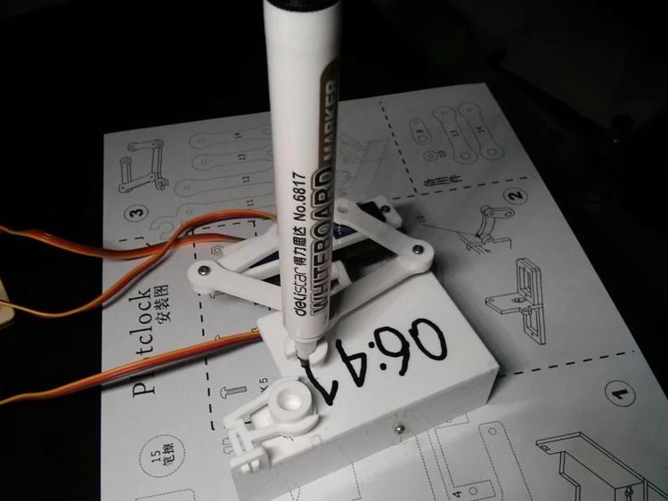 font b Electronic b font assembly kits robot diy kits DIY clock Robot KITS BASED