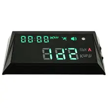 VODOOL Universal Car Truck GPS HUD Head Up Display Overspeed Warning System Time Speedometer Windshield Digital Speed Projector