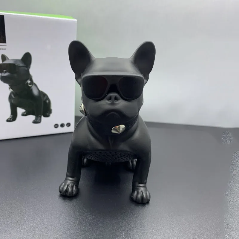 

Cartoon Wireless Bluetooth Speaker Mini Full Body Bulldog Bluetooth Support U Disk TF Card Speaker
