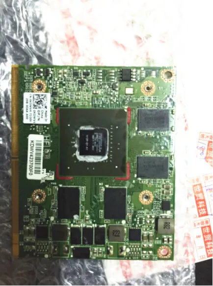

Q1000M 1000M 2G KDWV4 N12P-Q1-A1 DDR3 VGA Video Card for Dell Alienware M15X R1 R2 Precision M4600 M4800 M6600