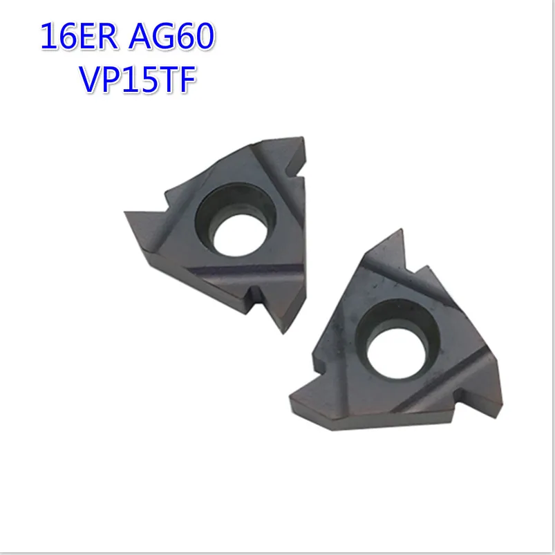 

10PCS MMT 16ER AG60 VP15TF External Turning Tools Carbide insert Lathe cutter Tool Tokarnyy turning insert