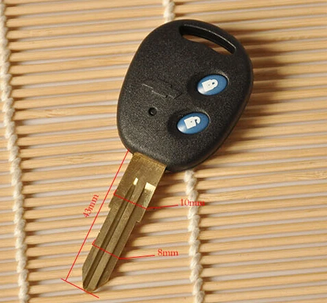 

For Chevrolet Spark remote key shell cover case 2 botton .Free shipping