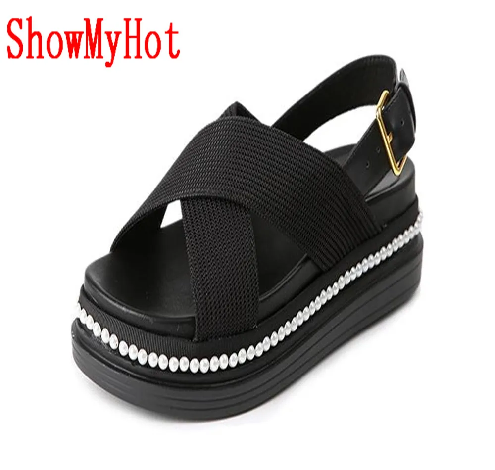 sandalia sola grossa