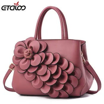 Vintage Fashion Casual Tote Bags Handbags Women Famous Brands Luxury PU Leather Women Bag Female Shoulder Bags 2019 fashion women s bags famous brands soft cowhide genuine leather handbag women messenger shoulder bags luxury designer famous bag