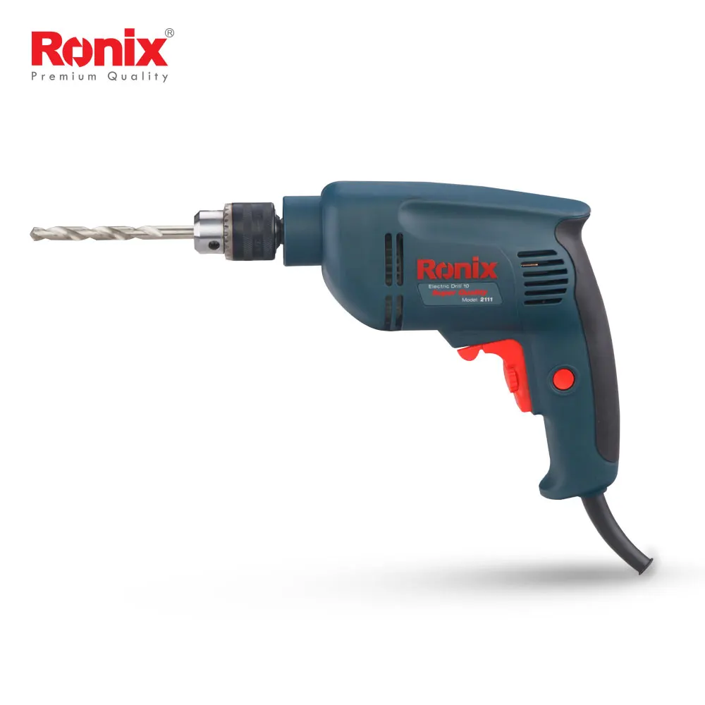

Ronix Power Tool 10mm 400W Machine Tools Electric Drill Model 2111