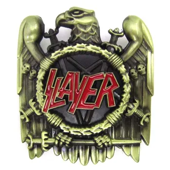 

Brass Slayer Rock Music Belt Buckle