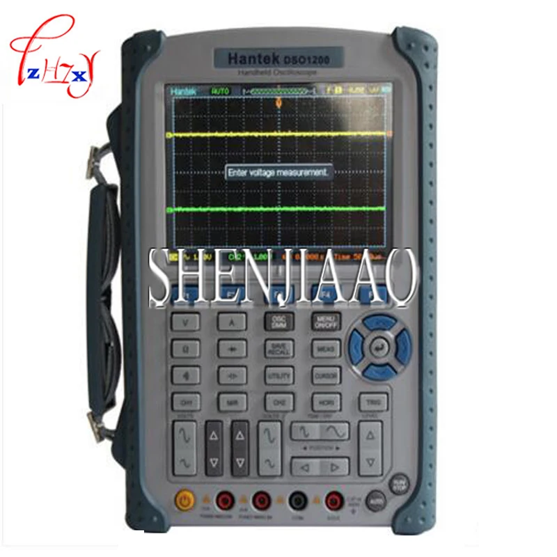Hantek DSO1200 Портативный USB осциллограф DMM 200 МГц 500MSa/s 5 7 &quot2Ch|usb oscilloscope|hantek dso1200200 mhz |