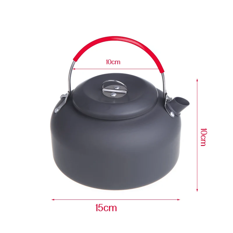 ALOCS 1.4L алюминиевый уличный чайник для кемпинга пикника воды кофейник кухонная