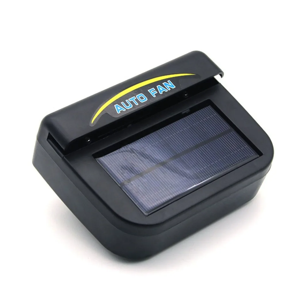 Апгрейд АБС автоматический вентилятор солнечной энергии автомобиля оконный вентилятор Прохладный Солнечный вытяжной вентилятор с резиновой зачистки автомобиля аксессуары