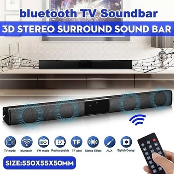 

2020 Latest Wireless Bluetooth Soundbar Stereo Speaker TV Home Theater Sound Bar bluetooth speaker