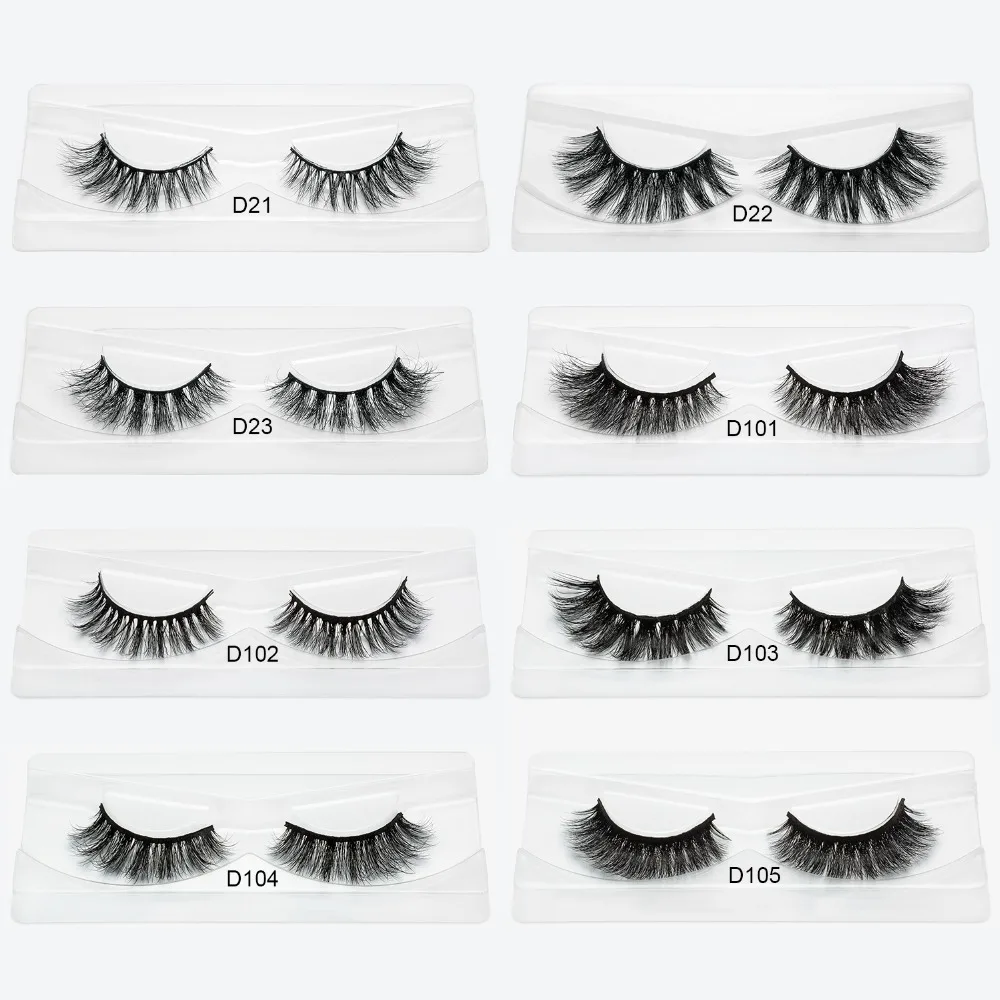 

SESYSHEEP Eyelashes 3D Mink Lashes Luxury Hand Made Mink Eyelashes Medium Volume Cruelty Free Mink False Eyelashes Upper Lashes