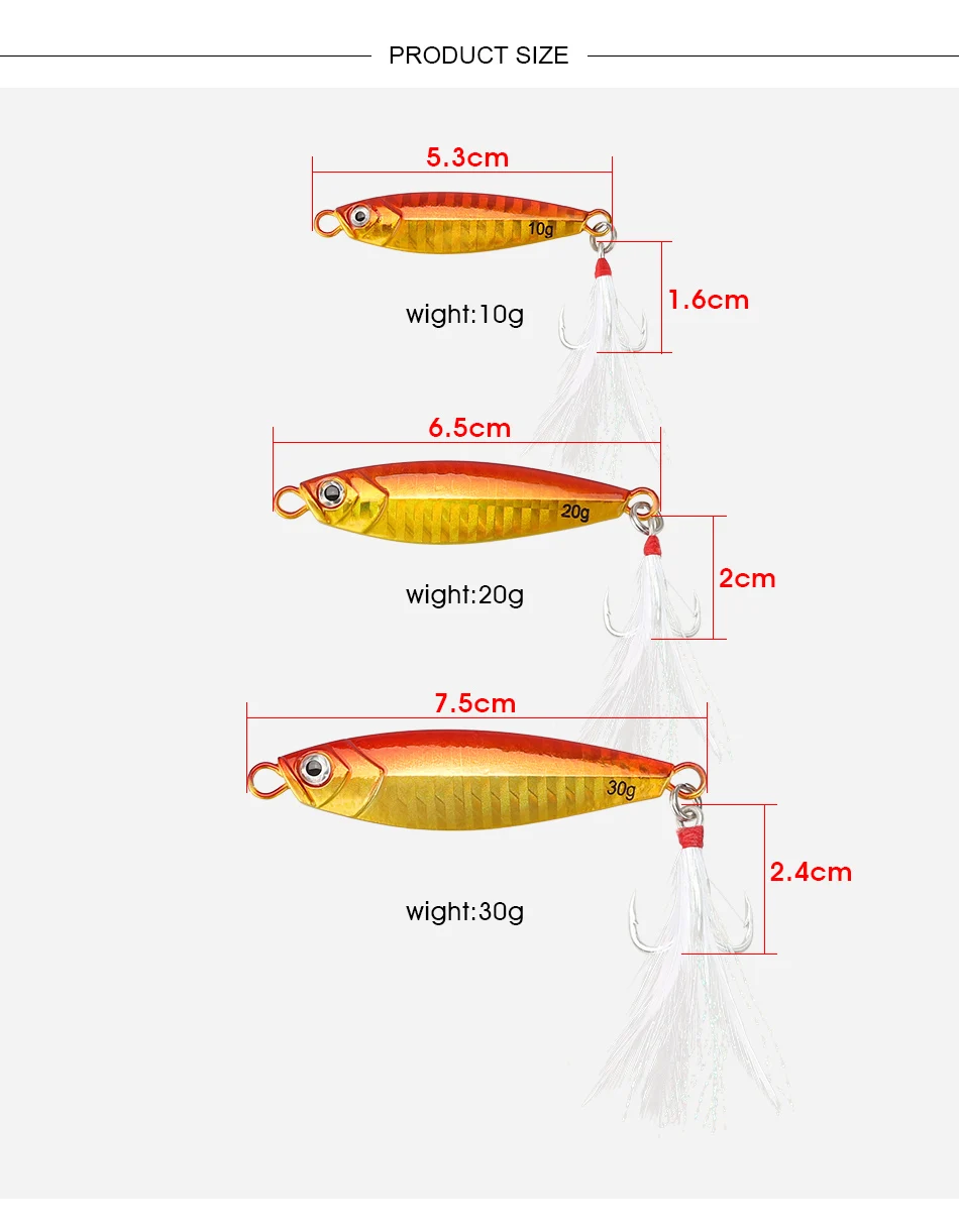 DAGEZI, 6 шт./лот, металлическая джиг, жесткая приманка, 10 г/20 г/30 г, соленая, рыболовная, Тонущая приманка, приманка для ловли карпа, троллинг, джиг, приманка