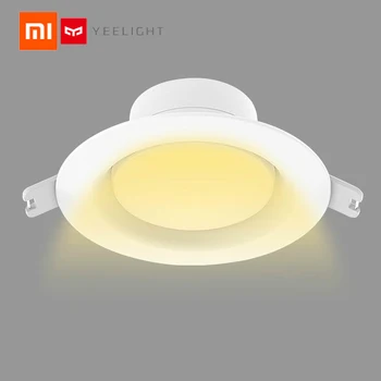 

Original xiaomi mijia yeelight downlight Warm Yellow Cold white Round LED Ceiling Recessed Light For xiaomi smart home kits