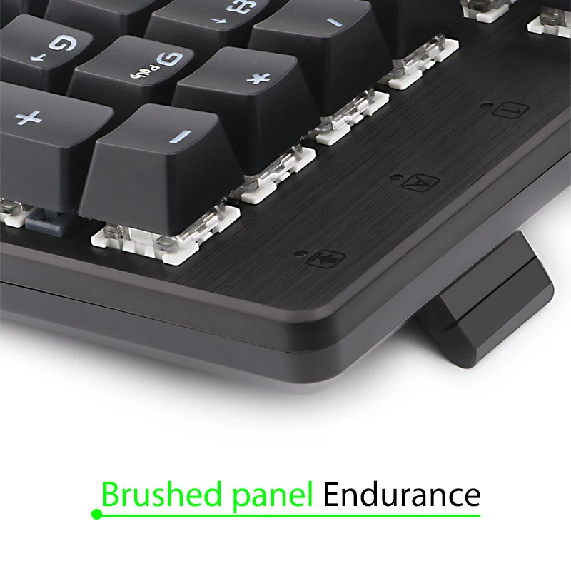 RGB Gaming Mechanical Keyboard English Keyboard Anti-Ghosting for Gamer Gaming Mechanical Keyboard Backlit Keyboard 104key