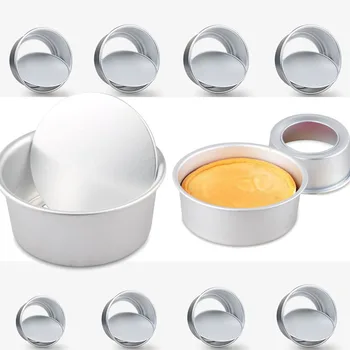 

Baking Pans Kitchen Cake Tool Cake Mold Metal Round Baking Dish Bakeware Non-stick Mold Kitchen Accessories Gadget 5-18inch