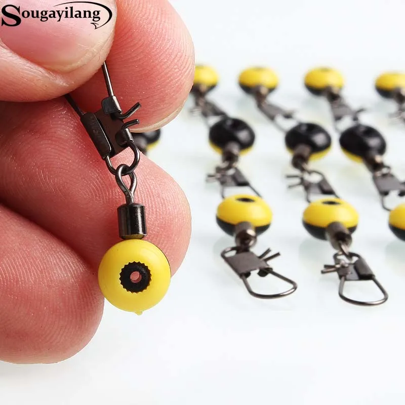 Buy Sougayilang 100Pcs Fishing Connector Swivel Snap
