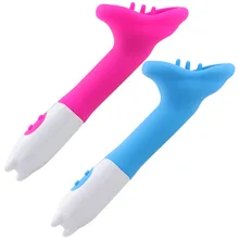 Brush Design 10 Kind Strong Vibration Mode Female Vibration AV Massage Stick Vaginal Stimulation Vibrator Female Masturbator.