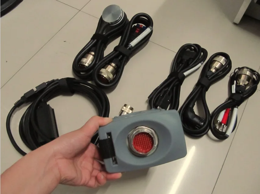  Rojo pro mb star c3 con software super hdd para 12 v 24 v diagnosticar 7 de la mejor calidad