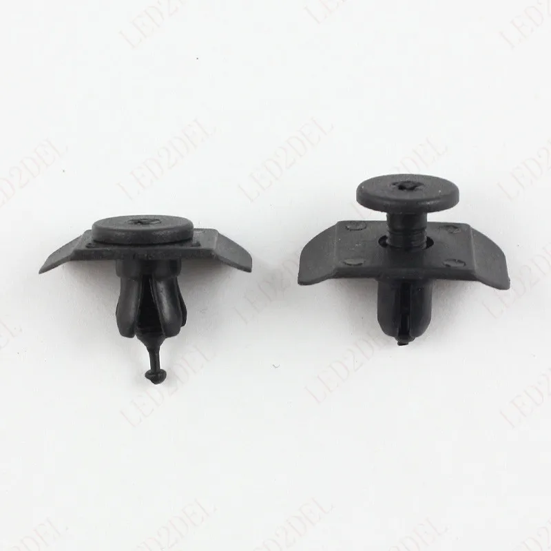 

Plastic Bumper Cover Retainer Push Type Bumper Rivet Fastener 8mm For Mazda etc (50pcs)