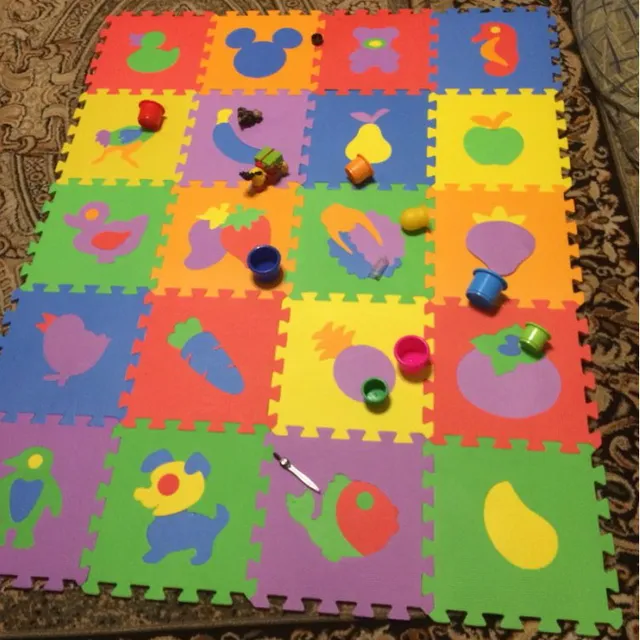 10pcs Pack Kids Eva Foam Mat Baby Puzzle Child Floor Digit 10pcs Pack Kids Eva Foam Mat Baby Puzzle Child Floor Digit Number Animals Mats 30x30cm Px10