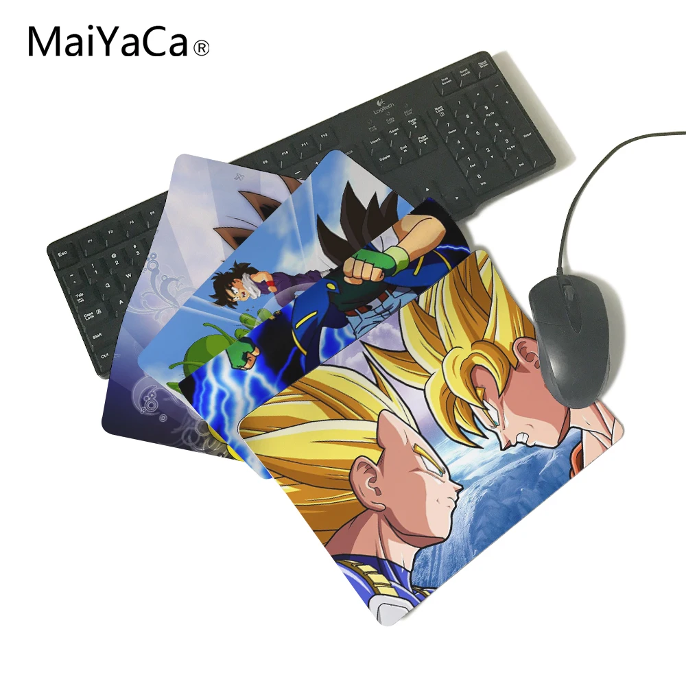 

MaiYaCa Goku Vs Vegeta Dragon Ball Wallpaper Anti-Slip Rectangle Mouse Pad Customized Supported 220mmX180mmX2mm&250mmx290mmx2mm