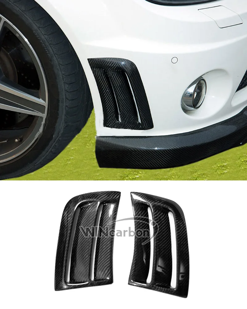 

REAL CARBON FIBER SIDE VENT INSERT C63 STYLE for MERCEDES BENZ W204 C-CLASS 2008-2011