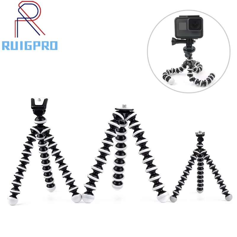 Ruigpro для 2018 осьминога Гибкий штатив подставка Gopro Hero камера цифровой DV Canon Nikon