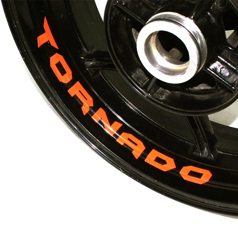 

FOR APRILIA TORNADO TOR NADO Motorcycle wheels decal reflective wheel rim motorcycle reflective sticker