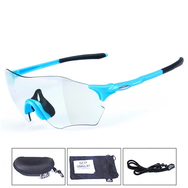 Photochromic bicicleta Gafas deportes al aire libre MTB bicicleta Gafas de sol Gafas moto Gafas UV400, Gafas de Ciclismo