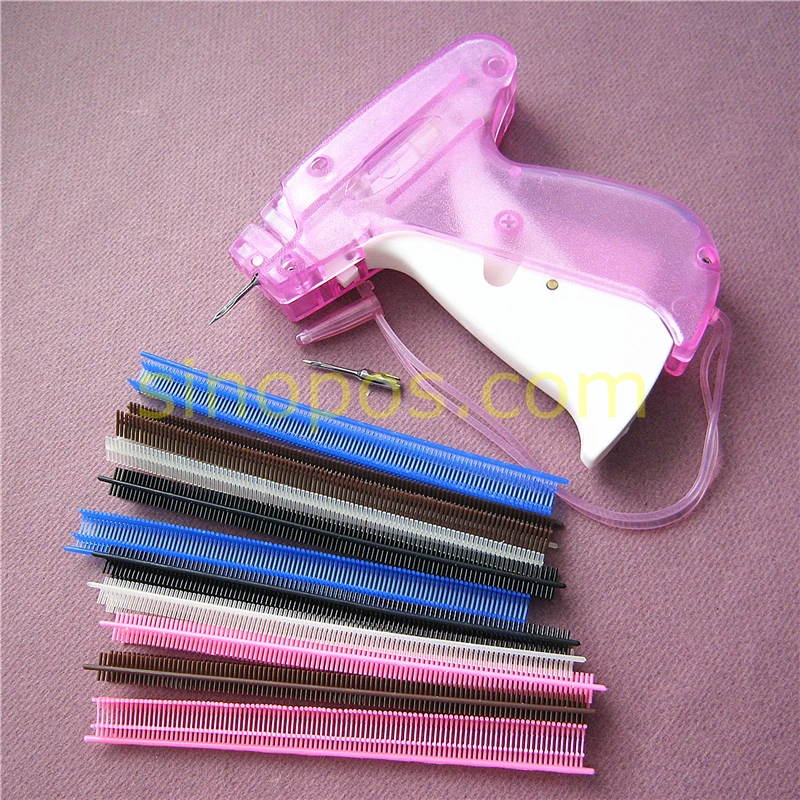 

Quilter Temporary Tacker kit, tacker tool + 1000 tacker tails + extra replacement needle, quilting basting fine fabric tag gun