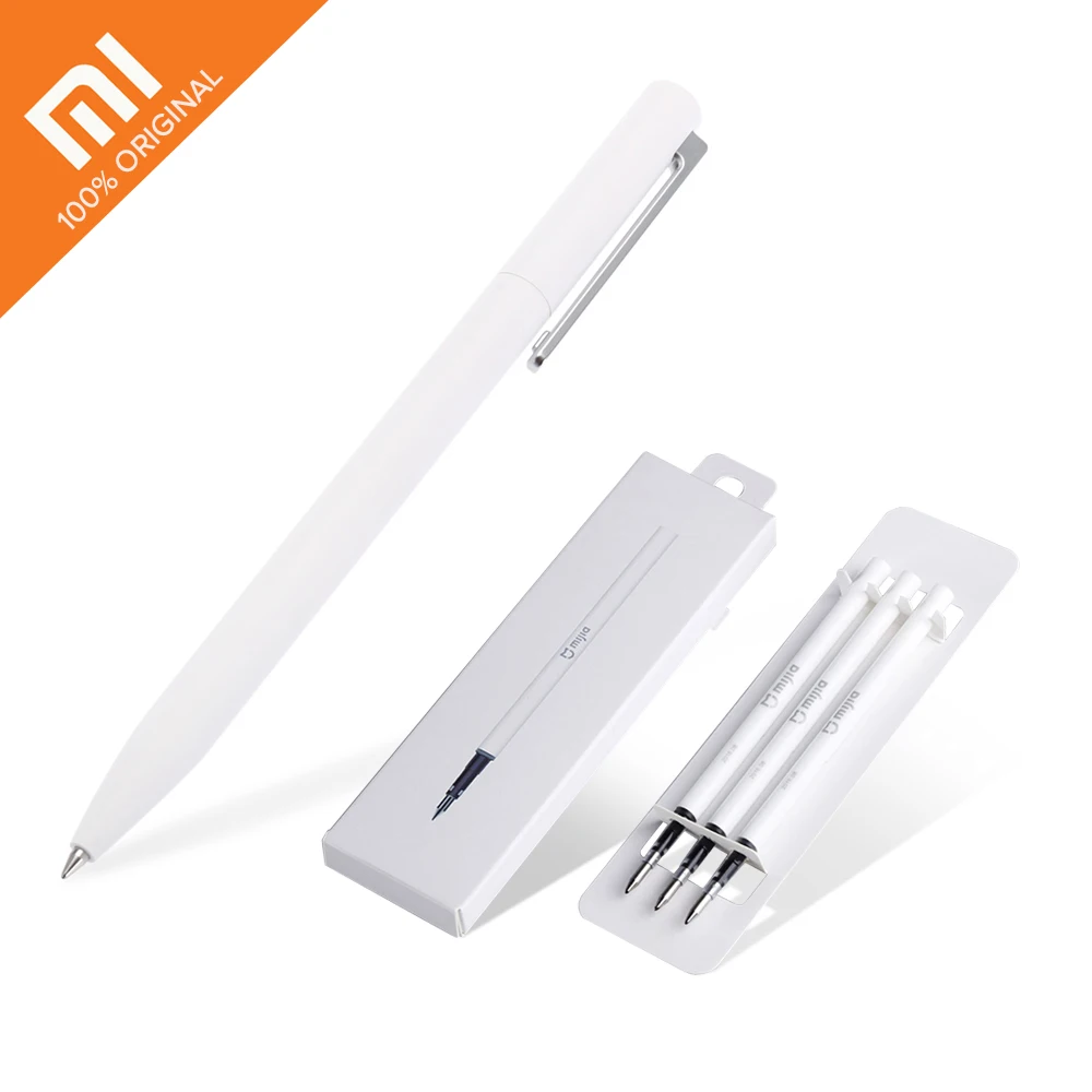 Оригинальный Xiaomi Mijia 0 5 мм Вход ручка для письма канцелярские PREMEC гладкой
