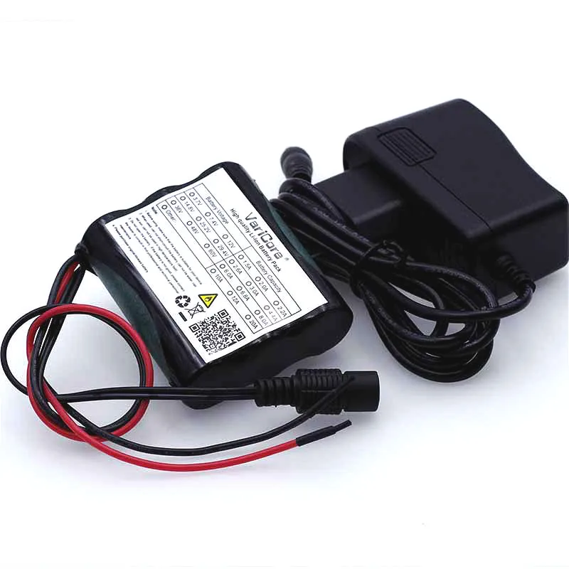  VariCore 12 V 2600 mAh 18650 Li-ion Rechargeable battery Pack for 35W LED Lamp CCTV Camera 2.6A Bat - 32825669478